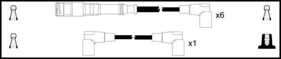ElectroSpark Ignition Lead Set - OEK382