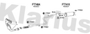 Klarius FT740A - Centre Pipe  - Fits Fiat Doblo 1.2i