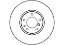 Disctech Brake Disc - Fits Bmw - ABD3533 - Front Axle