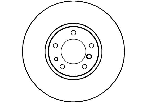 Disctech Brake Disc - Fits Bmw - ABD3533 - Front Axle