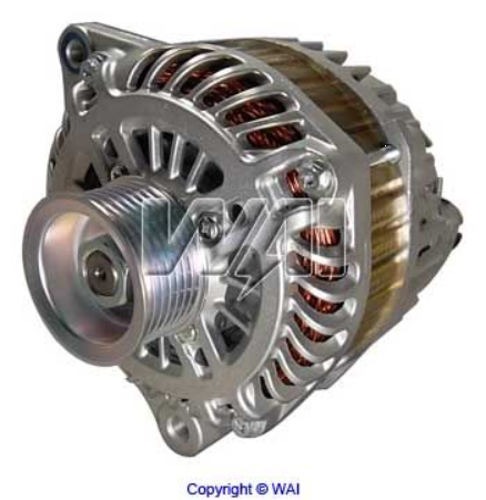 WAI Alternator Unit - 11340N fits Mitsubishi, Nissan