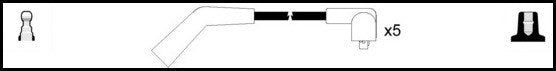 ElectroSpark Ignition Lead Set - OEK591