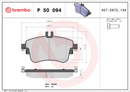 Brembo Brake Pad Set - P50094