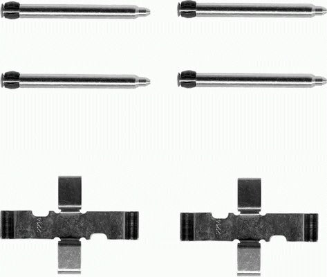 Mintex Rear Brake Disc Fitting Kit  - MBA11 fits Toyota