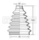 First Line Cv Joint Boot Kit Part No -FCB2338