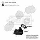 Borg & Beck Turbo Hose Part No -BTH1653