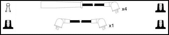 ElectroSpark Ignition Lead Set - OEK984