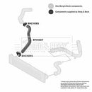 Borg & Beck Turbo Hose Part No -BTH1027