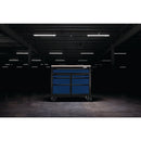 BUNKER Workbench Roller Tool Cabinet, 7 Drawer, 41", Blue