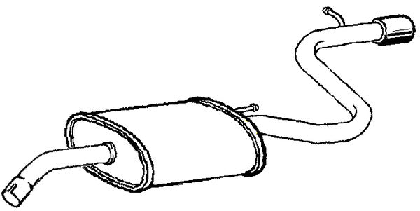 Klarius HY253V - Box With Tail Pipe