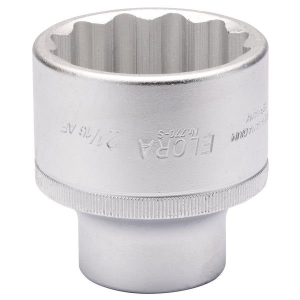 Elora Bi-Hexagon Socket, 2.1/16" 3/4" Sq Dr