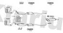 Klarius CN485D - Box With Centre Pipe  - Fits Citroen Xsara 1.6i