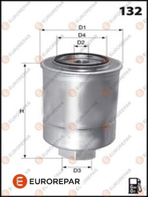Eurorepar Fuel filter - 1609692080