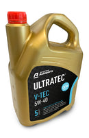 Ultratec V-TEC 5W40 - 5 Litre Engine Oil