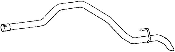 Klarius MZ520E - Tail Pipe