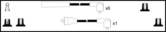 ElectroSpark Ignition Lead Set - OEK221