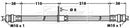 Borg & Beck Brake Hose Part No -BBH7499