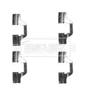 Borg & Beck Fitting Kit - Pads Part No -BBK1255