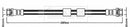 Borg & Beck Brake Hose  - BBH8378 fits Ford Transit Courier 03/14-