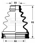 Borg & Beck Cv Joint Boot Kit Part No -BCB2805