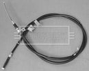 Borg & Beck Brake Cable- LH Rear -BKB3168