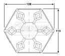 Borg & Beck Drive Coupling Part No -BDC105