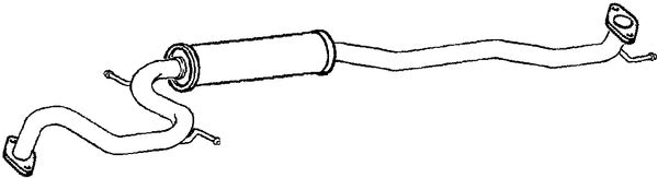 Klarius HA371D - Box With Centre Pipe