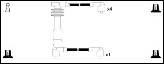 ElectroSpark Ignition Lead Set - OEK982
