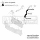 First Line Turbo Hose Part No -FTH1636