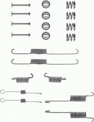 Textar Brake Shoe Fitting Kit - 97000800