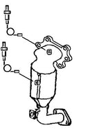 Klarius 325218 - Catalyst Type Approved Withpip  - Fits Honda HR-V III 1.5i (RU1)