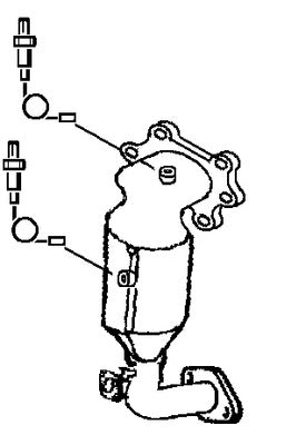 Klarius 325218 - Catalyst Type Approved Withpip  - Fits Honda HR-V III 1.5i (RU1)