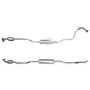 BM Cats Approved Petrol Catalytic Converter - BM91576H with Fitting Kit - FK91576