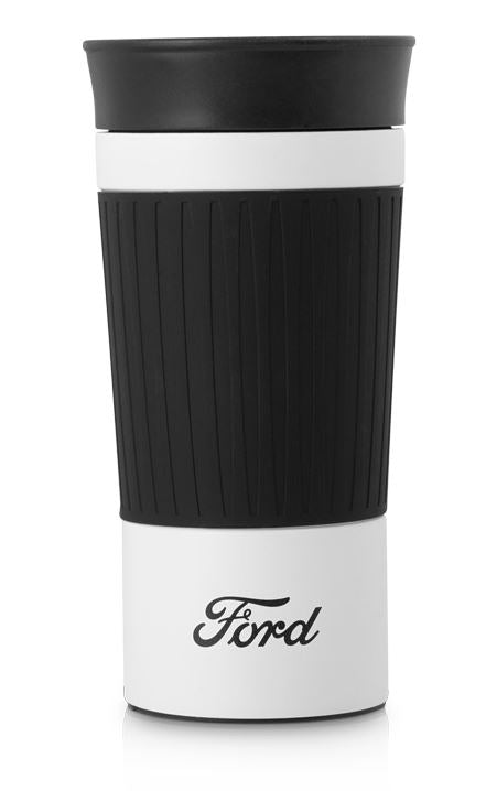 Genuine Ford Contrast Insulated Cup Black & White