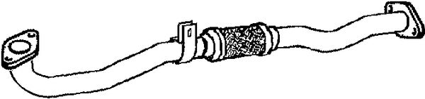 Klarius 301980 - Front Pipe For Cat  - Fits Hyundai Tucson 2.0i