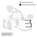 Borg & Beck Turbo Hose Part No -BTH1322