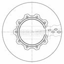 Borg & Beck Brake Disc  - BBD32615