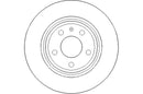 Disctech Brake Disc - Fits Audi - ABD2622 - Rear Axle