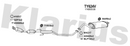 Klarius TY943B - Catalyst Repair Pipe  - Fits Toyota Corolla 1.4i