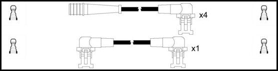 ElectroSpark Ignition Lead Set - OEK816
