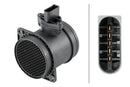 HELLA 8ET 358 095-411 Air Mass Sensor - 4-pin connector - Pipe-neck