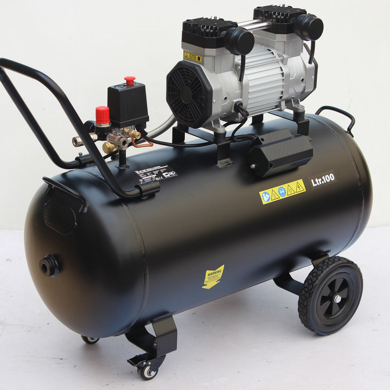 SIP DD 3hp 100ltr Quiet Low Noise Oil-Free Direct Drive Compressor