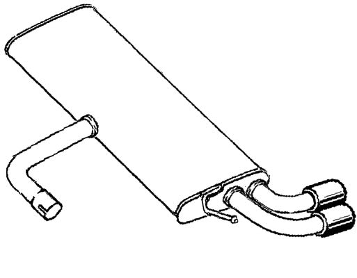Klarius SE221W - Box With Tail Pipe