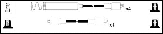 ElectroSpark Ignition Lead Set - OEK1024