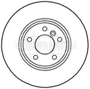 Borg & Beck Brake Disc Single Part No -BBD6027S
