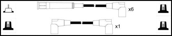 ElectroSpark Ignition Lead Set - OEK418