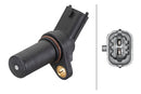 HELLA 6PU 013 122-831 Sensor, crankshaft pulse - 3-pin connector