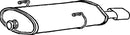 Klarius PG568L - Box With Tail Pipe  - Fits Peugeot 206 2.0i