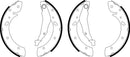 Mintex Brake Shoe Kits fits -Toyota MSK229 (also fits other vehicles)
