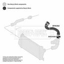 Borg & Beck Turbo Hose Part No -BTH1362